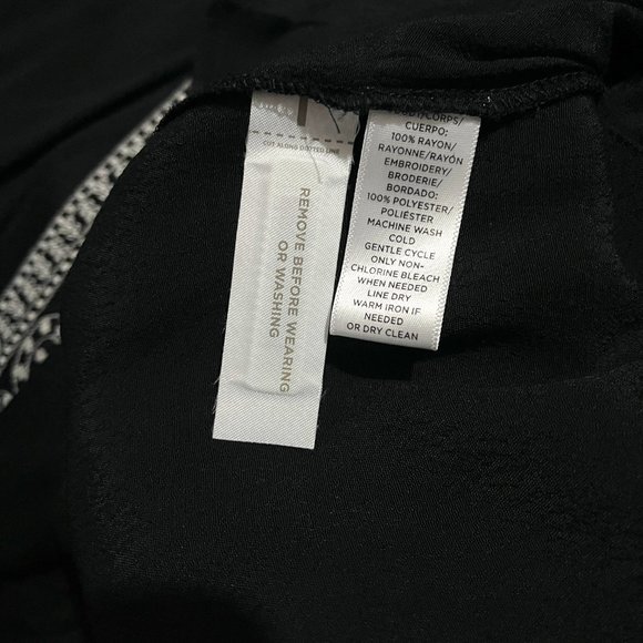 LOFT Embroidered Wrap Romper - Picture 10 of 13